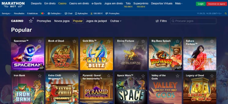 Blaze aposta baixar